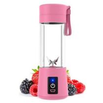 Copo Mixer mini Liquidificador Shake Elétrico Jarra Portátil Recarregável + cabo usb