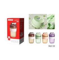 Copo Mixer Portátil 400ml Tomate MAZ-100 - Ideal para Shakes e Sucos