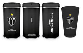 Copo Monaco Lata Cofre 480ml Atlético-MG Sacola Galo Exclusiva Presente Pai Copo Monaco Lata Cofre 480ml Atlético-MG Sacola Galo Exclusiva Presente Pai