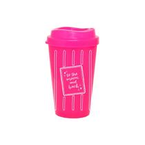 Copo Mug 300mL Rosa Neon Colecao AMOR To the Moon Copo Mug 300mL Rosa Neon Colecao AMOR To the Moon