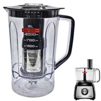 Copo Multiprocessador Mondial MPN-01 PRETO 2100ML Original