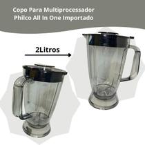 Copo Multiprocessador Philco All In One Importado Preto Copo Multiprocessador Philco All In One Importado Preto
