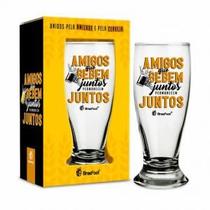 Copo munich 200ml - amigos que bebem junt brasfoot