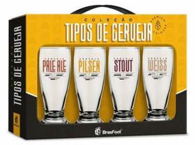 Copo Munich Com 4Un - Tipos De Cerveja - Brasfoot