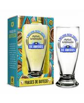 Copo Munich em Vidro A Melhor Rede Social 200ml - BrasFoot