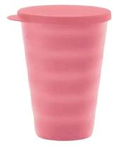 Copo Murano com tampa 500ml Rosa Quartzo Tupperware Copo Murano com tampa 500ml Rosa Quartzo Tupperware