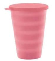 Copo Murano com tampa 500ml Rosa Quartzo Tupperware