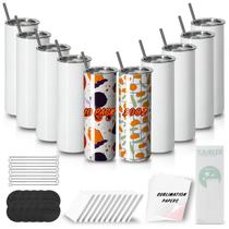 Copo MURRICON Sublimation 600ml Skinny Straight em aço inoxidável