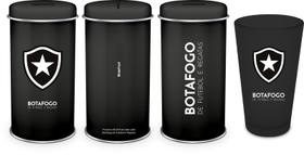 Copo na Lata Cofre Botafogo Kit Torcedor Oficial