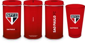Copo na Lata Cofre São Paulo Kit Tricolor Oficial