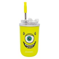 Copo Neo com Canudo 300ml Mike Zona Criativa - 10026753 Copo Neo com Canudo 300ml Mike Zona Criativa - 10026753