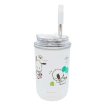 Copo Neo com Canudo 300ml Pochacco Hello Kitty Zona Criativa - 10026830 Copo Neo com Canudo 300ml Pochacco Hello Kitty Zona Criativa - 10026830