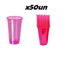 Copo Neon Balada Festa 300ml com 50 Unidades Copo Neon Balada Festa 300ml com 50 Unidades