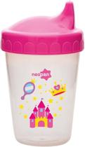 Copo Neopan Antivazamento Decorado cor: rosa 250ml