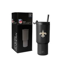 Copo NFL New Orleans Saints - 900ml - Design Moderno Copo NFL New Orleans Saints - 900ml - Design Moderno