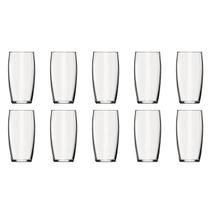 Copo Oca 300ml Vidro Resistente Suco Agua Nadir - 10Un