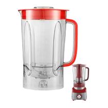 Copo Original Liquidificador Philco PLQ1350 Turbo Vermelho Copo Original Liquidificador Philco PLQ1350 Turbo Vermelho