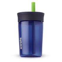 Copo Owala Kids 450ml Sem BPA - Com Palha - Azul/Azul Copo Owala Kids 450ml Sem BPA - Com Palha - Azul/Azul