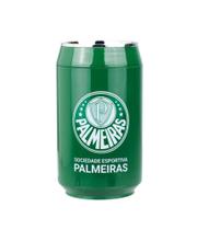 Copo Palmeiras 280ml Formato Lata Plástico Reutilizável - mileno