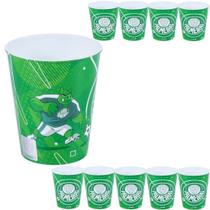 Copo Palmeiras 320ml Kit Festa Aniversario Lembrança 10 Un