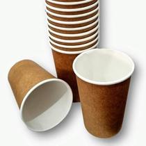 Copo papel 100ml kraft c/50un.