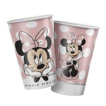 Copo Papel 180ml Minnie Rosa C/8 Regina Copo Papel 180ml Minnie Rosa C/8 Regina