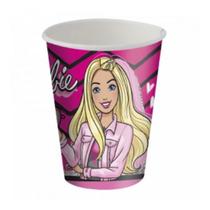 Copo Papel 200ml Barbie C/8 Festcolor