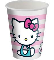 Copo Papel 200ml - Festa Hello Kitty C/ 08 Unid - Festolor