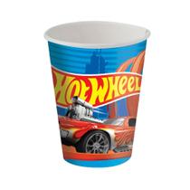 Copo Papel 200ml Festa Hot Wheels - 8 Unidades - Festcolor