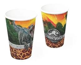 Copo papel 200ml jurassic world 2 08 un festcolor