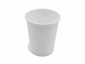 Copo papel branco 240ml 25 un/pct vabene Copo papel branco 240ml 25 un/pct vabene