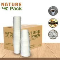 Copo Papel Branco 60ml Biodegradável Descartável Café 1500un