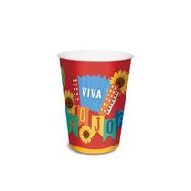 Copo Papel Festa Junina São João 240ml - 8 Un