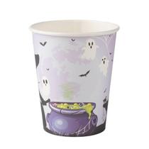 Copo Papel Halloween Bruxa C/10 Silver