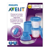 Copo Para Armazenamento De Leite Materno Avent 22 Peças Philips