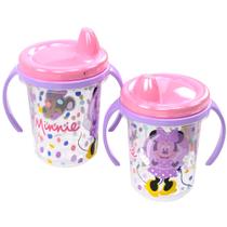 Copo para Bebê de Treinamento 320ml com Tampa e Bico da Minnie