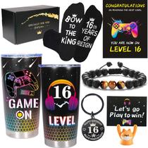 Copo para beber Carselage Level 16 Gamer Tumbler 600ml Copo para beber Carselage Level 16 Gamer Tumbler 600ml