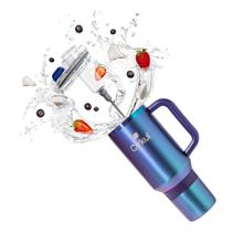 Copo para Beber Cirkul 1,2L Copo Térmico de Aço Inoxidável com Alça