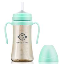 Copo para Beber GROSMIMI PPSU Antivazamento com Canudo 300 ml