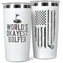 Copo para Beber HUNIGIFT 591 ml Térmico de Golfe em Aço Inoxidável Copo para Beber HUNIGIFT 591 ml Térmico de Golfe em Aço Inoxidável