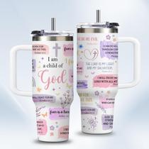 Copo para beber HYMONA Christian Child of God, copo de 30 onças Copo para beber HYMONA Christian Child of God, copo de 30 onças