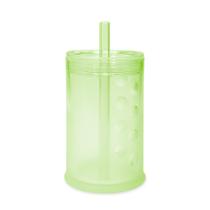 Copo para beber Olababy Clear View Silicone 270 ml Kiwi