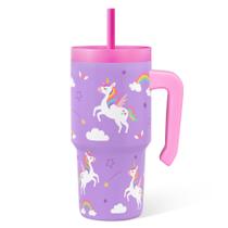 Copo para beber SANDJEST Unicorn 594ml isolado com alça