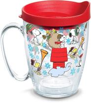 Copo para beber Tervis Peanuts Xmas Collage Double Wall 470ml