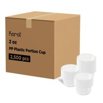 Copo para Bebidas Karat FP-P200-PP 60ml Transparente 2500 unidades Copo para Bebidas Karat FP-P200-PP 60ml Transparente 2500 unidades