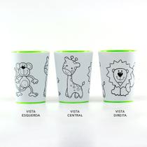 Copo para Colorir Color Cup Floresta - Verde 10cm - 01 unidade - Rizzo Embalagens Copo para Colorir Color Cup Floresta - Verde 10cm - 01 unidade - Rizzo Embalagens
