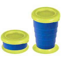 Copo para Crianças Retrátil de 330ml encolhe Super Portátil p/ Levar na Bolsa