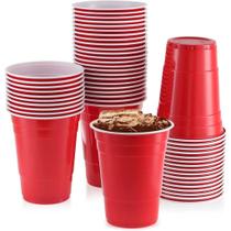 Copo Para Festa Halloween Red Cup 400Ml Vermelho- Kit 25Un