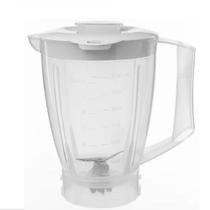 Copo para liquidificador Arno Clic lav Colletion LN72 Translucido Tampa branca