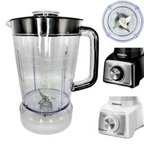 Copo Para Liquidificador Inox Mondial L1000 L1100 L1200 Turbo Inox Preto